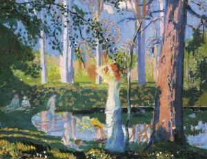Nymphes Et Dryades by Maurice Denis