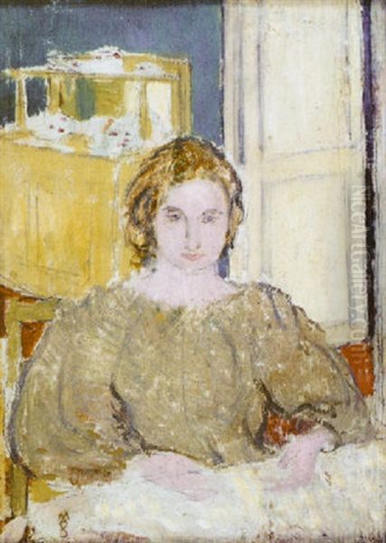 Portrait Mme Denis (portrait De La Femme De L'artiste, Dans Leur Villa De St. Germain En Laye) - view 1