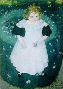 Portrait De Jacqueline Fontaine, Enfant by Maurice Denis