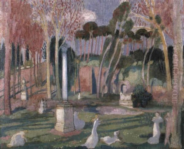 Jardin De La Villa Borghese - view 1