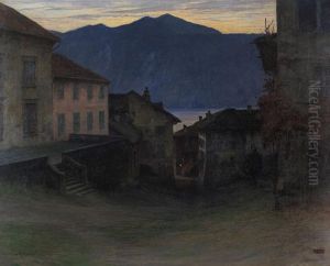 Scorcio Del Lago by Luigi Arbarello