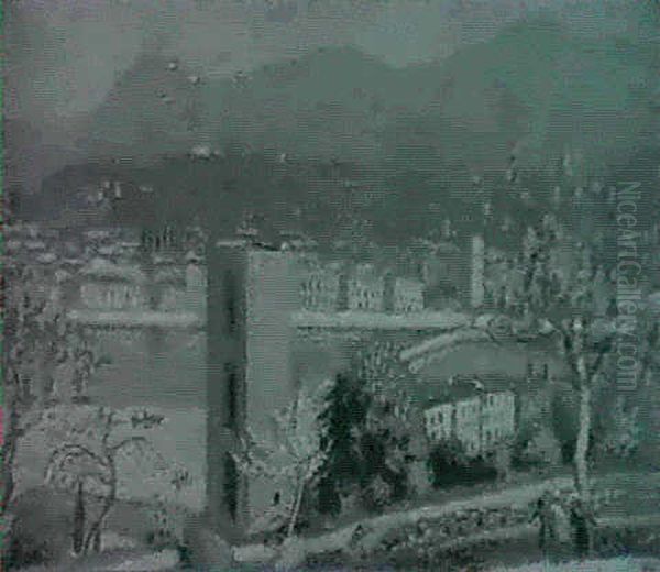 Florence, Vue Prise De La Place Michel Ange - view 1