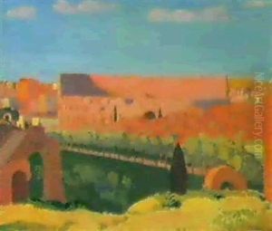 Une Vue Du Colisee by Maurice Denis