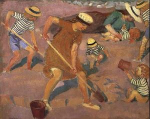 Jeux Sur Le Sable by Maurice Denis