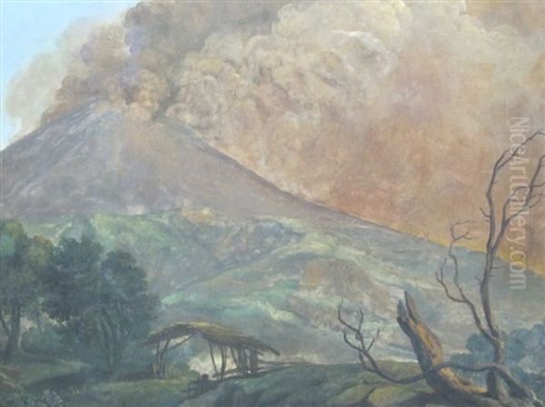 L'eruption Du Vesuve En 1806 - view 1