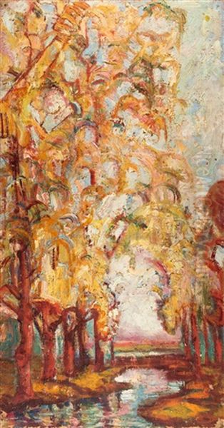 Red Trees - view 1