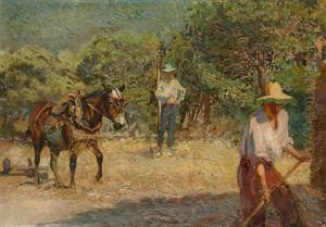 Travaux Des Champs by Louis Denis-Valverane