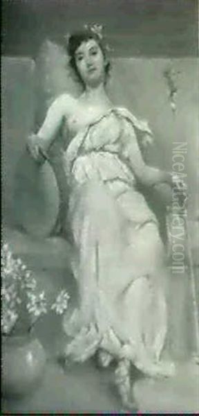 Seated Nymph - view 1