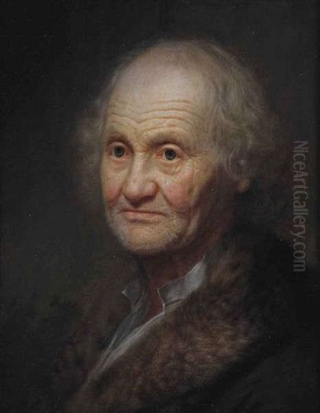 Portrait Of An Old Man In A Fur-trimmed Coat - view 1