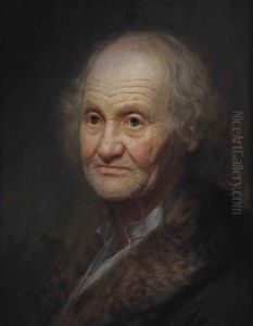 Portrait Of An Old Man In A Fur-trimmed Coat