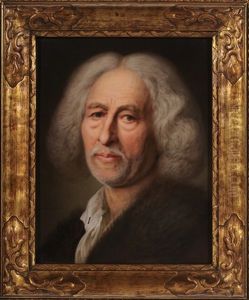 Portrait Of An Older Man by Balthazar Denner
