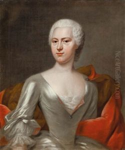 Ritratto Della Contessa Hennicke, Nata Von Schonberg by Balthazar Denner