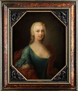 Halbbildnis Einer Jungen Dame