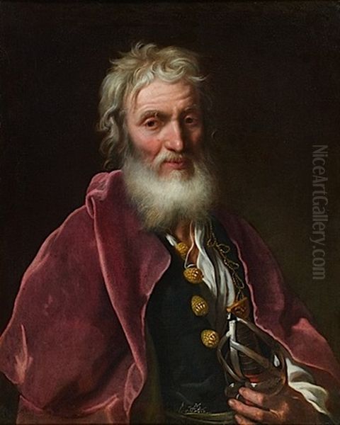 Portrait D'homme Tenant Une Epee - view 1