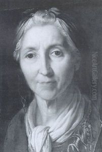 Portrait Of A Peasant Woman by Balthazar Denner