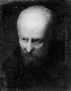 Bildnis Eines Alteren Mannes Mit Bart by Balthazar Denner
