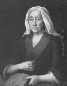 Bildnis Einer Alteren Dame Mit Weisem Kopftuch by Balthazar Denner