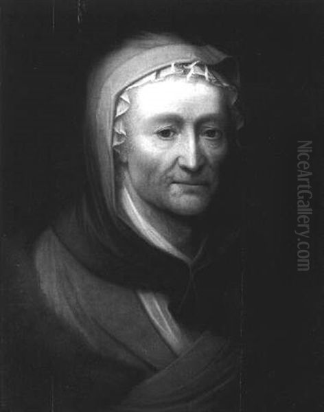 Portrait Of An Old Woman by Balthazar Denner