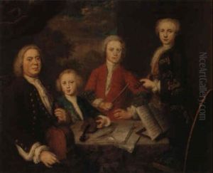 Portrait Of A Family Of Musicians (family Of Johan Sebastian Bach?) Portrait Of A Family Of Musicians (family Of Johan Sebastian Bach?)