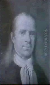 Selbstportrait (bruststuck Des Kunstler In                  Dreiveirtelansicht] by Balthazar Denner