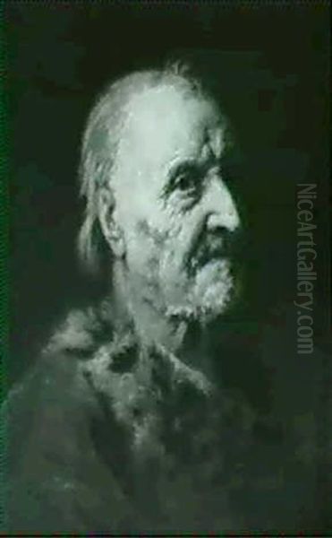 Study Of An Old Man, Possibly A Self- Portrait - view 1