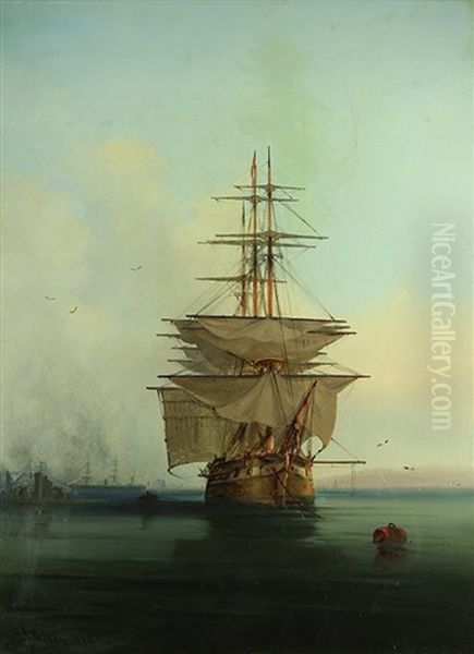 Ship In The Bay Harbor - view 1