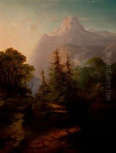Evening Sun, Mt. Shasta by Gideon Jacques Denny