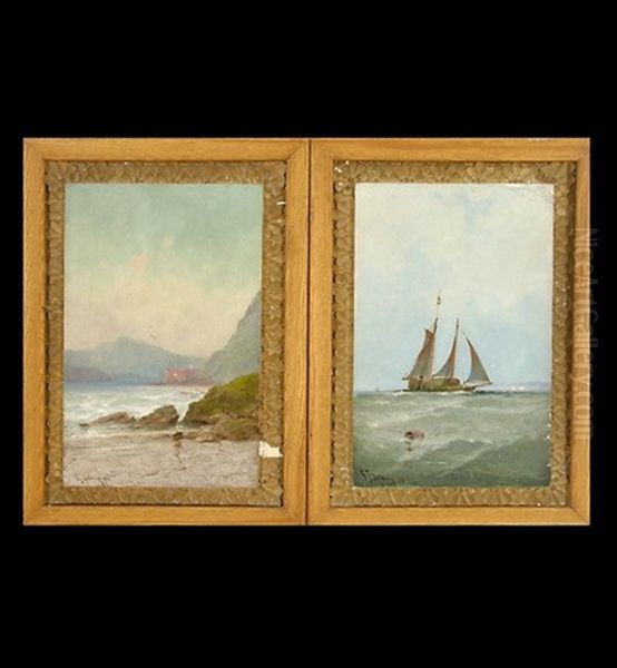 The Hay Scow (+ Fort Point From Bakers Beach; 2 Works) - view 1