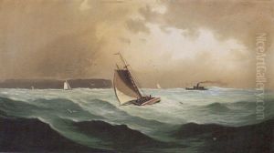 Pacific Coast Near Avilla by Gideon Jacques Denny