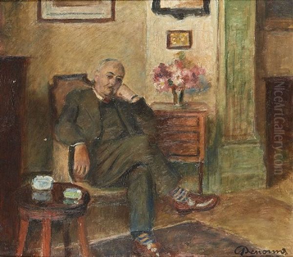 Portrait D"homme Assis - view 1