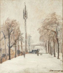 Rue Enneigee by Alexandre Denonne