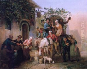 The Village Tavern by Joseph Dens