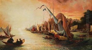 View Of The Bosphorus by Sylvain Depeige