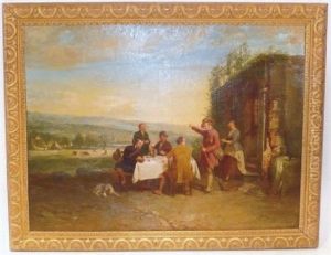 Dejeuner Champetre by H. Depraterre