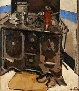 La Cuisiniere by Pierre Dequene