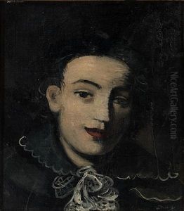 Portrait D'un Docteur D'universite Avec Son Manteau D'hermine Et Son Bonnet A La Main