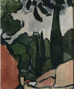 Cypres A Cassis by Andre Derain