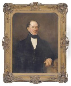 Portrait Of Mr. Palston by Alfred Thomas Derby