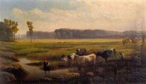 Anvers, Landscape With Cattle Watering