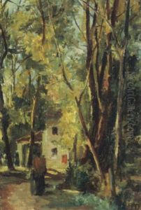 Bei Losone by Fritz Deringer