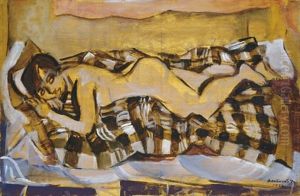 Lying Female Nude Lying Female Nude