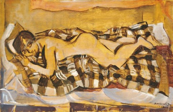 Lying Woman Nude - view 1