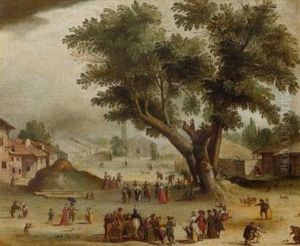 Der Jahrmarkt Von Gondreville by Claude Deruet