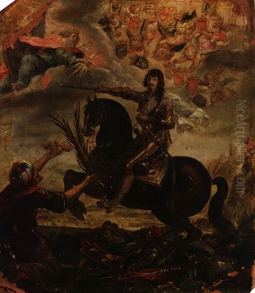 Reiterbildnis Des Konigs Ludwig Xiii Von Frankreich Und Navarra - view 1