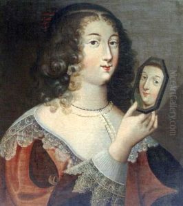 La Grande Mademoiselle Devant Son Miroir
