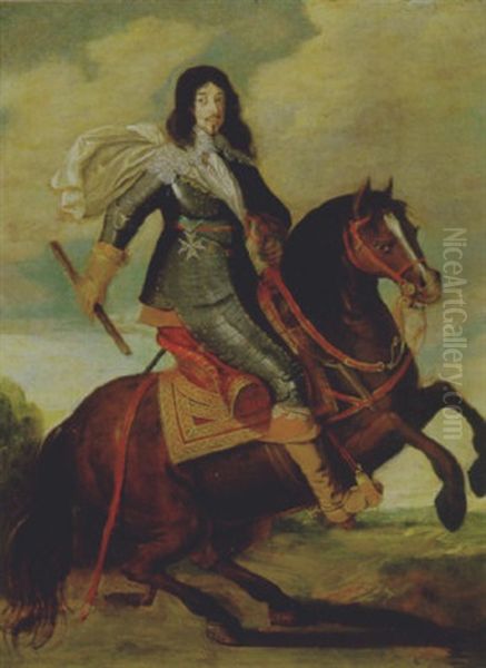 Equestrian Portrait Of Louis Xiii - view 1