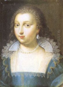 Portrait De Femme A La Collerette by Claude Deruet