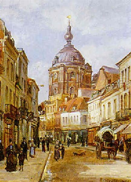 La Rue Saint Jacques A Douai - view 1