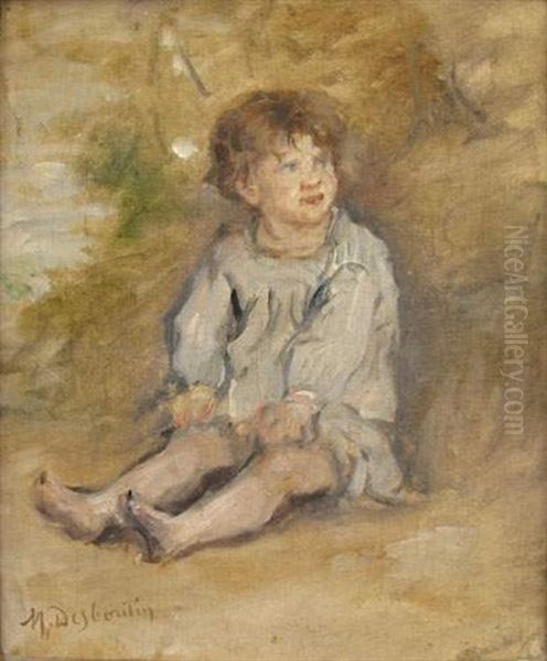 Portrait De J Desboutin, Enfant - view 1