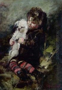 L'enfant Au Chiot L'enfant Au Chiot